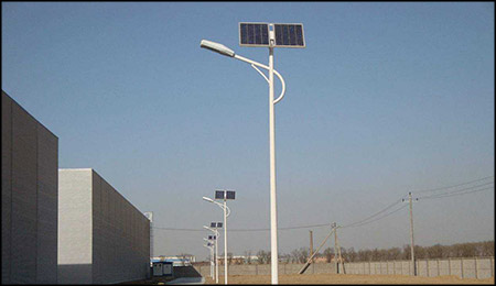 Solar street light