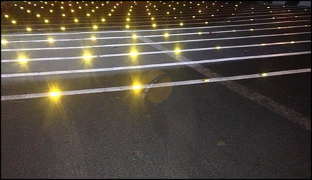 solar road studs