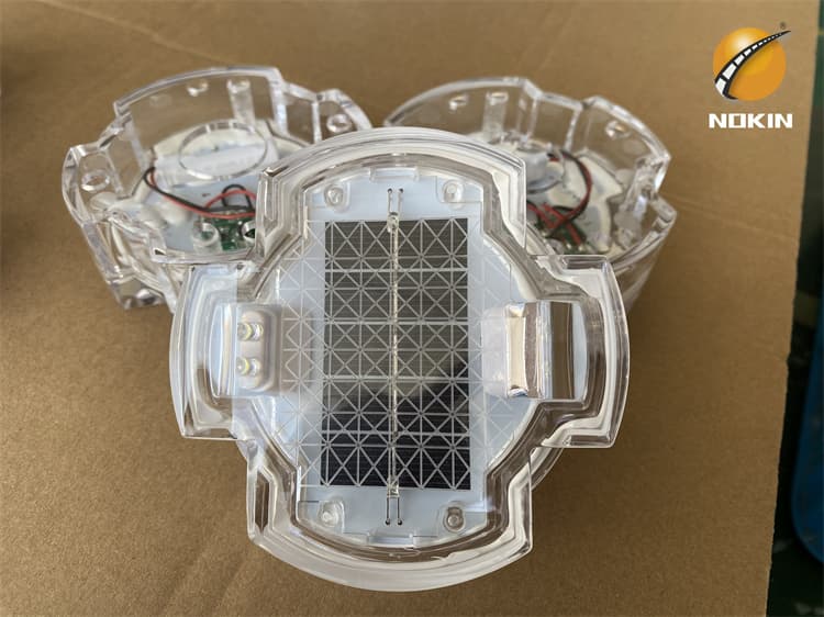 Composition of solar road studs