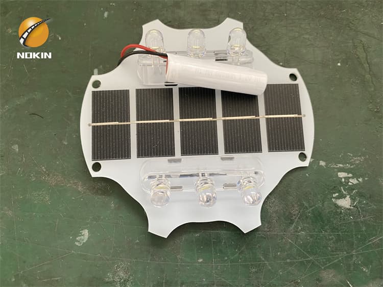 Composition of solar road studs