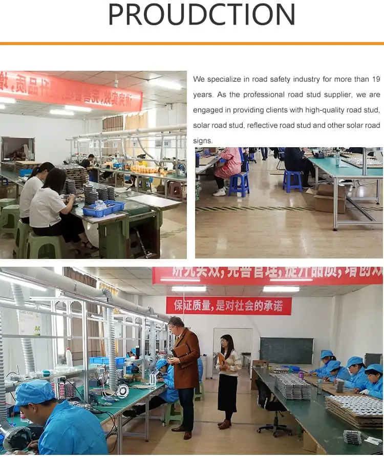 solar road stud factory